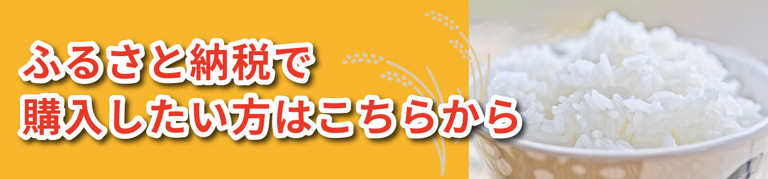 お米の定期便はふるさと納税で受付中